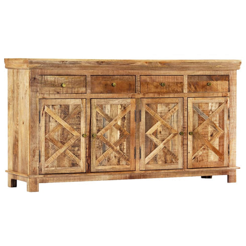 Rustika Rowe -  Sideboard with 4 Drawers 160x40x85 cm Solid Mango Wood